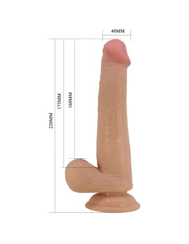 Tallen Dildo con Piel Deslizante Retractil 22 cm