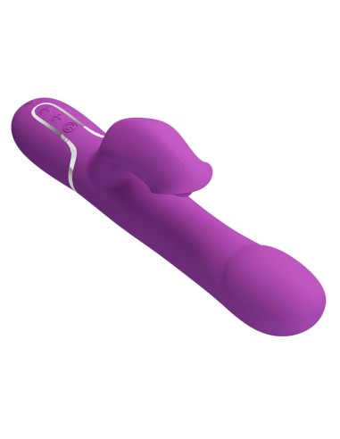 Zalin Vibrador con Bolas Rotatorias y Lengua