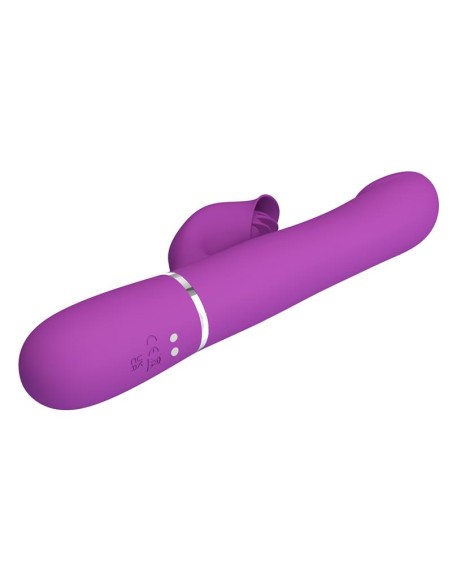 Zalin Vibrador con Bolas Rotatorias y Lengua