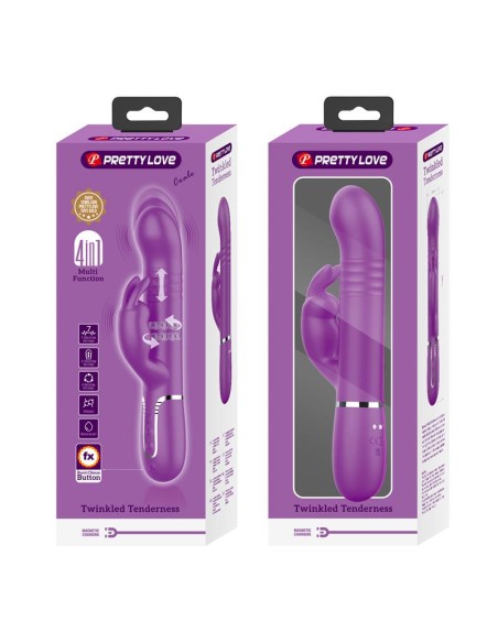 Coale Vibrador con Bolas Rotatorias y Up and Down