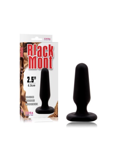 Plug Anal Silicona 75 x 25 cm Negro