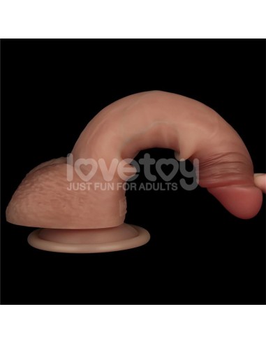 Sliding Pro Dildo Piel Deslizante Retractil Dual Layer 75