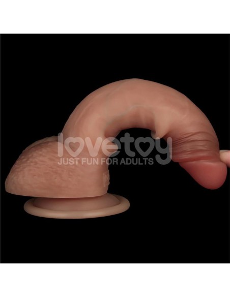 Sliding Pro Dildo Piel Deslizante Retractil Dual Layer 75