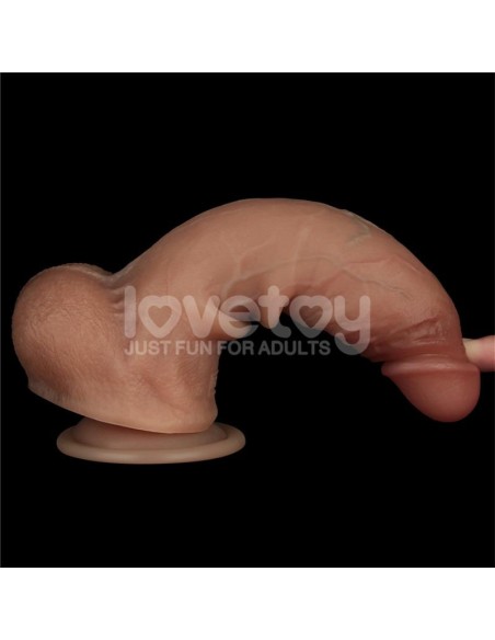 Sliding Pro Dildo Piel Deslizante Retractil Dual Layer 85