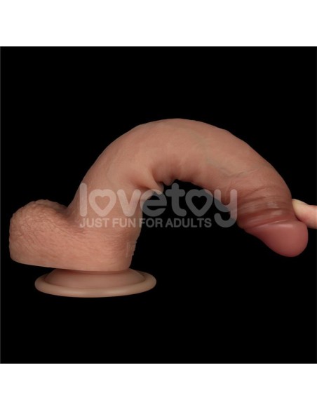 Sliding Pro Dildo Piel Deslizante Retractil Dual Layer 85