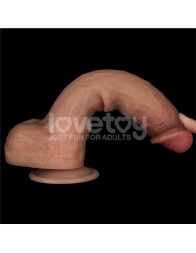 Sliding Pro Dildo Piel Deslizante Retractil Dual Layer 9