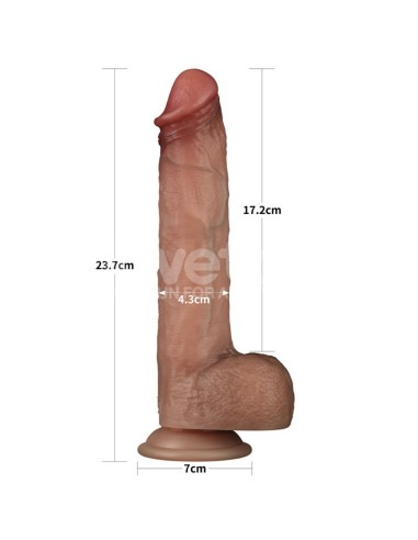 Sliding Pro Dildo Piel Deslizante Retractil Dual Layer 9