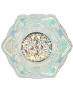 Gemoria Plug Anal de Silicona con Centro de Cristal Multicolor 2