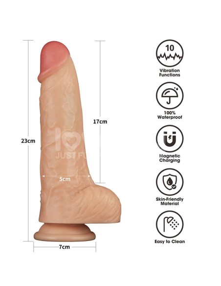 Power Basics Dildo con Vibracion 9