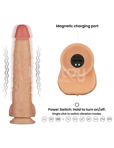 Power Basics Dildo con Vibracion 11