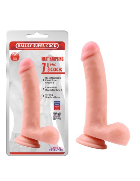 Dildo Matt Harpring 20 x 4 cm Natural Dildo Matt Harpring 20 x 4 cm Natural