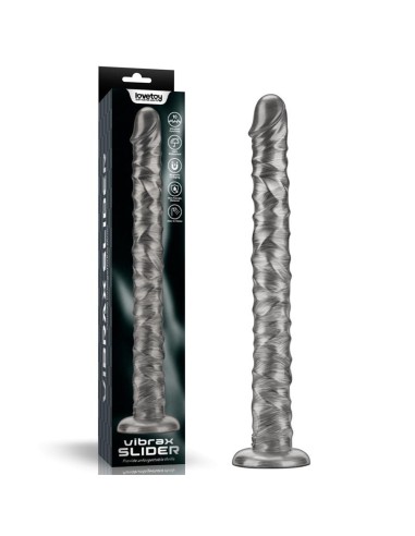 Vibrax Slider DIldo Anal con Vibracion King Sized 16