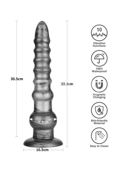 Vibrax Slider Dildo Anal con Vibracion King Sized 125