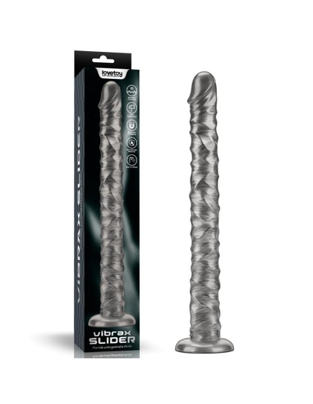 Vibrax Slider DIldo Anal con Vibracion King Sized 16