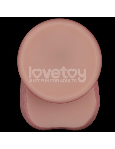 Sliding PRO II Dildo Piel Deslizante Retractil Dual layer 8