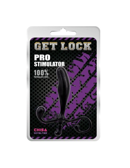 Estimulador Prostatico 125 x 25 cm Negro Estimulador Prostatico 125 x 25 cm Negro