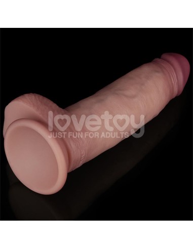Sliding PRO II Dildo Piel Deslizante Retractil Dual layer 85