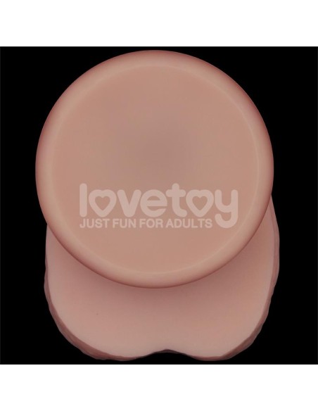 Sliding PRO II Dildo Piel Deslizante Retractil Dual layer 10