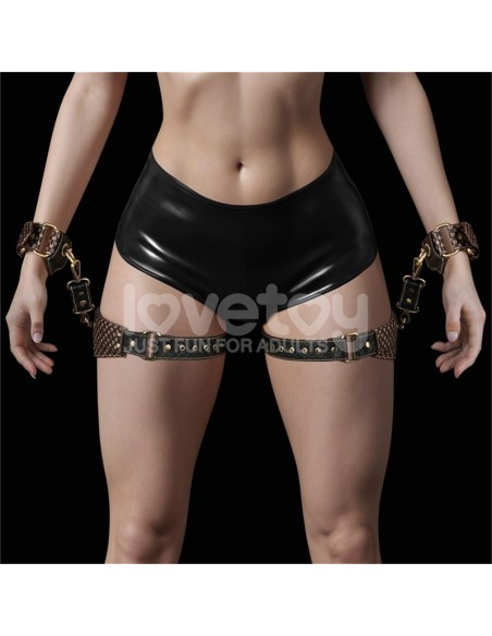 Rebellion Reign Set de Restricciones para Muslos y Munecas