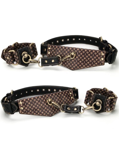 Rebellion Reign Set de Restricciones para Muslos y Munecas