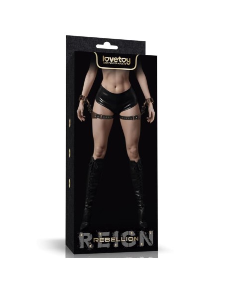 Rebellion Reign Set de Restricciones para Muslos y Munecas