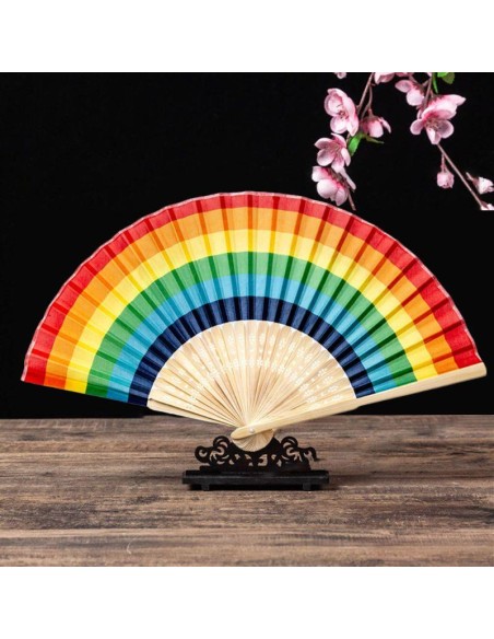 Abanico de Bambu LGBT
