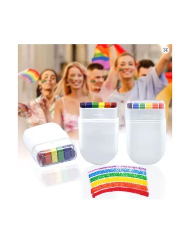 Pintacaras de Crayones LGBT