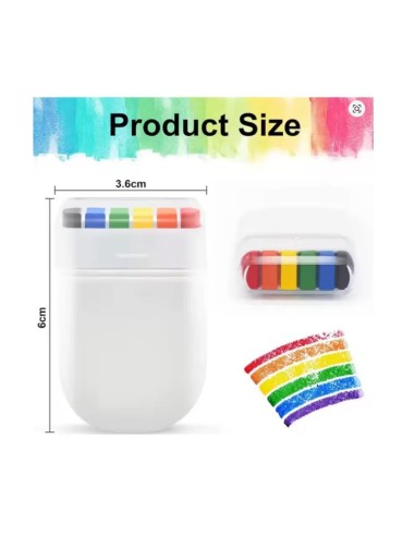 Pintacaras de Crayones LGBT