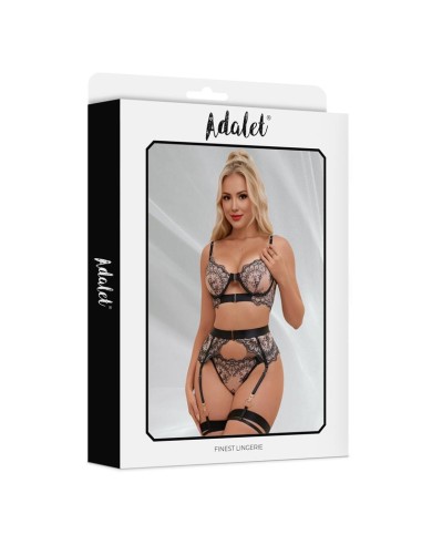 Ximena Set de 4 Piezas con Liguero