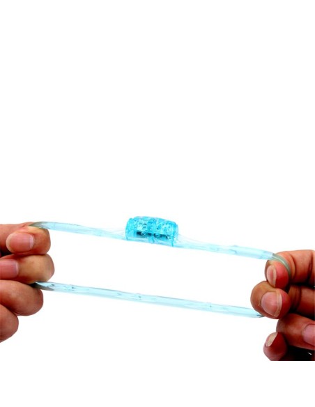 Anillo para el Pene y Vibracion 18 cm Azul Anillo para el Pene y Vibracion 18 cm Azul