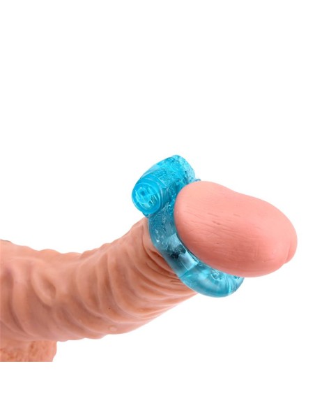 Anillo para el Pene y Vibracion 18 cm Azul Anillo para el Pene y Vibracion 18 cm Azul