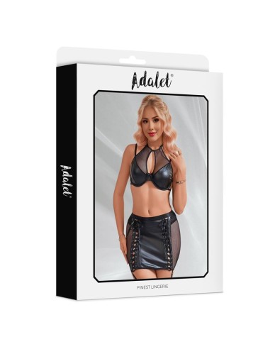 Aurora Falda y Top Cuero Vegano