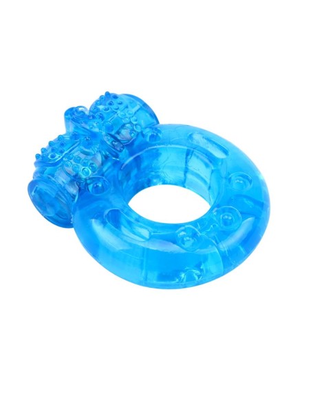 Anillo para el Pene y Vibracion 18 cm Azul Anillo para el Pene y Vibracion 18 cm Azul