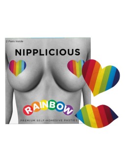 Nipplicious Pezoneras de Corazon LGBT