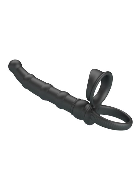 Tatum Plug Anal con Anillo para el Pene con Vibracion