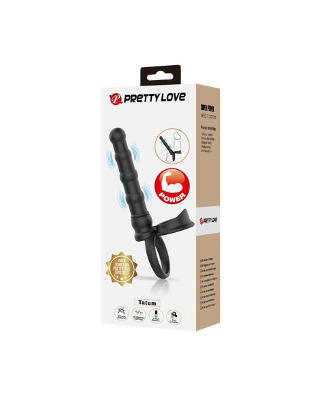 Tatum Plug Anal con Anillo para el Pene con Vibracion
