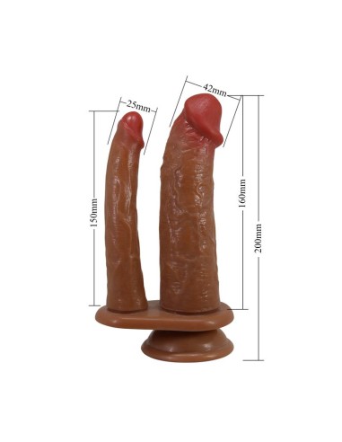 Hulbert Dildo Doble con Vibracion
