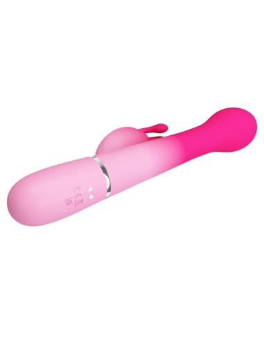 Dejon Vibrador con Thrusting y Bolas Rotatorias