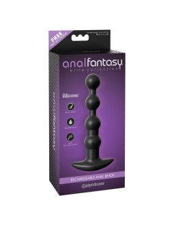 Cadena Anal con Vibracion Negro 2