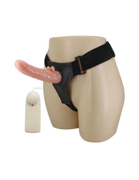 Baile Arnes con Dildo y Control Remoto 18 cm Baile Arnes con Dildo y Control Remoto 18 cm