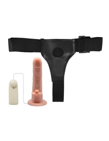 Baile Arnes con Dildo y Control Remoto 18 cm