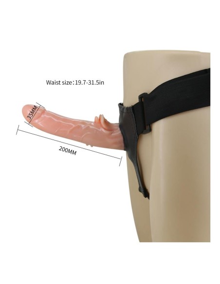 Baile Arnes con Dildo y Control Remoto 18 cm Baile Arnes con Dildo y Control Remoto 18 cm