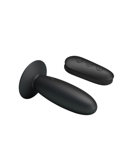 Plug Anal con Vibracion y Control Remoto USB