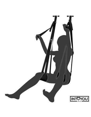 Columpio de Puerta con Soporte de Manos Piernas y Asiento