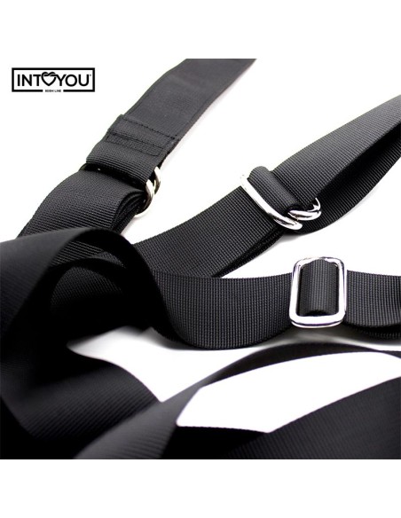 Columpio de Puerta con Soporte de Manos Piernas y Asiento