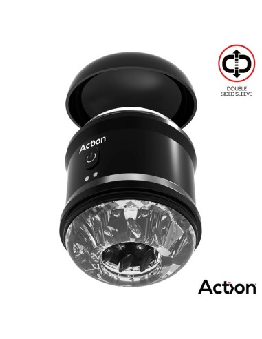 Thor Masturbador con Vibracion Doble Orificio