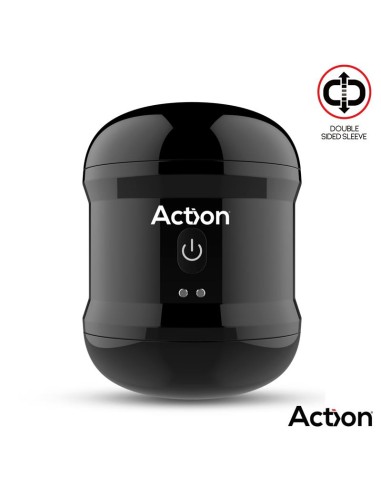 Thor Masturbador con Vibracion Doble Orificio