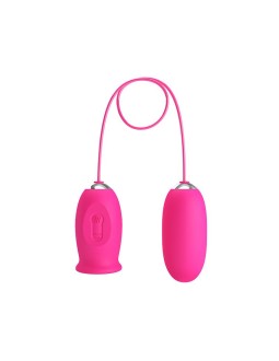 Daisy Huevo Vibrador y Lengua Estimuladora Rosa 2