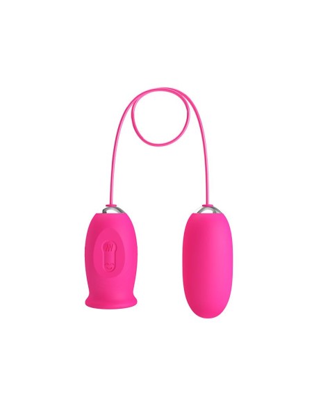 Daisy Huevo Vibrador y Lengua Estimuladora Rosa