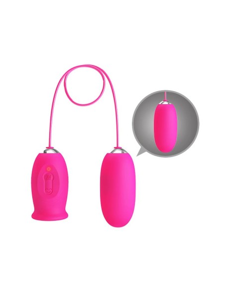 Daisy Huevo Vibrador y Lengua Estimuladora Rosa